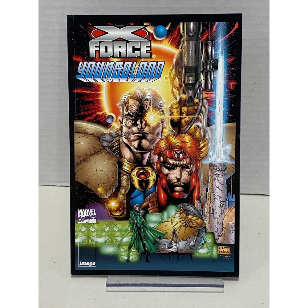 Marvel X-Force Youngblood Comic Book Crossover Multi-Color OS Excellent